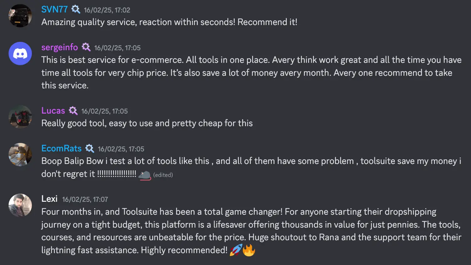 Discord testimonial 6