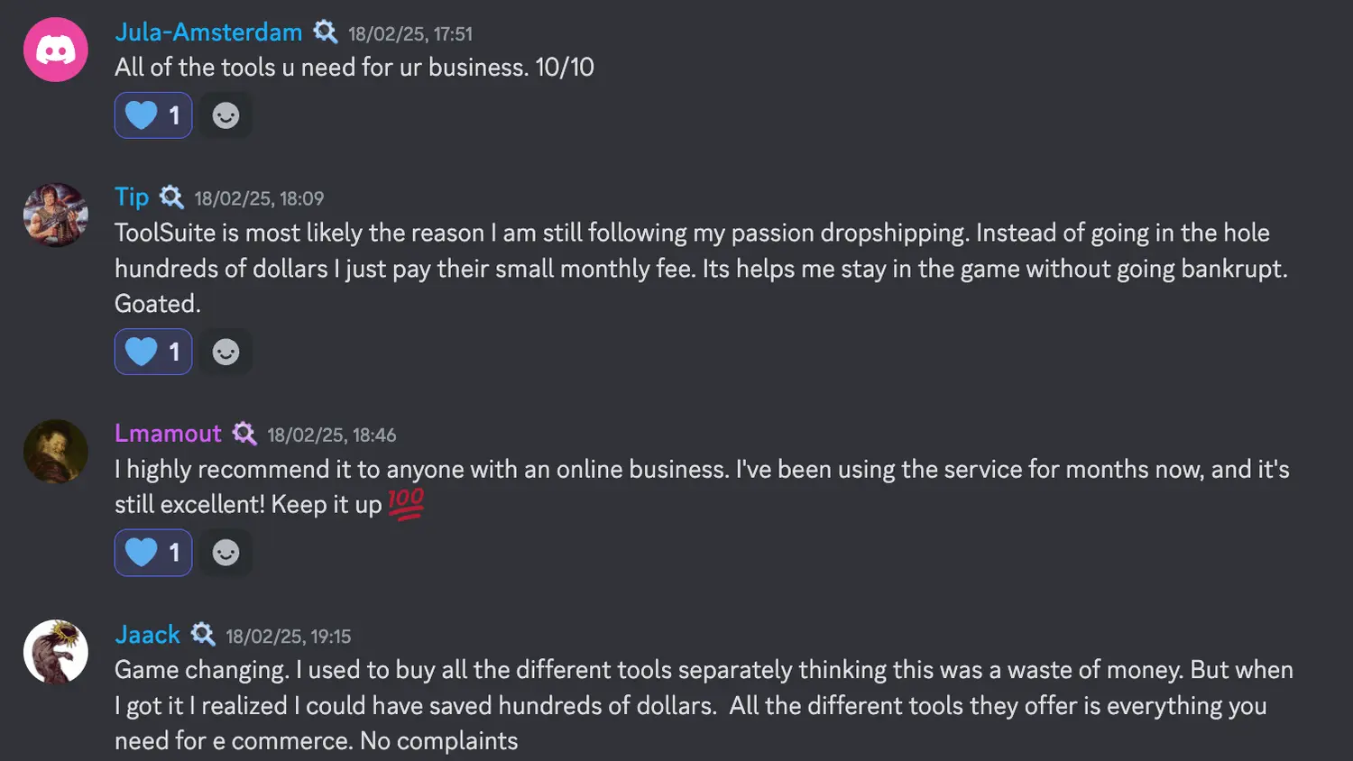 Discord testimonial 8
